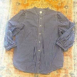 GAP Blue Checkered Shirt